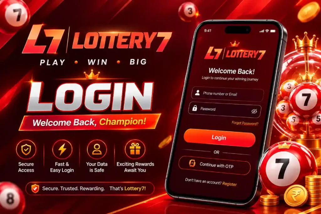 7 lottery login